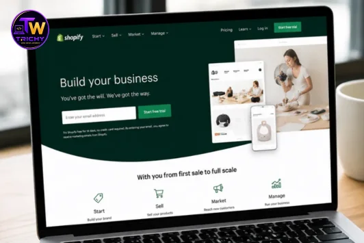 Shopify ecommerce storefront development for businesses in Trichy
