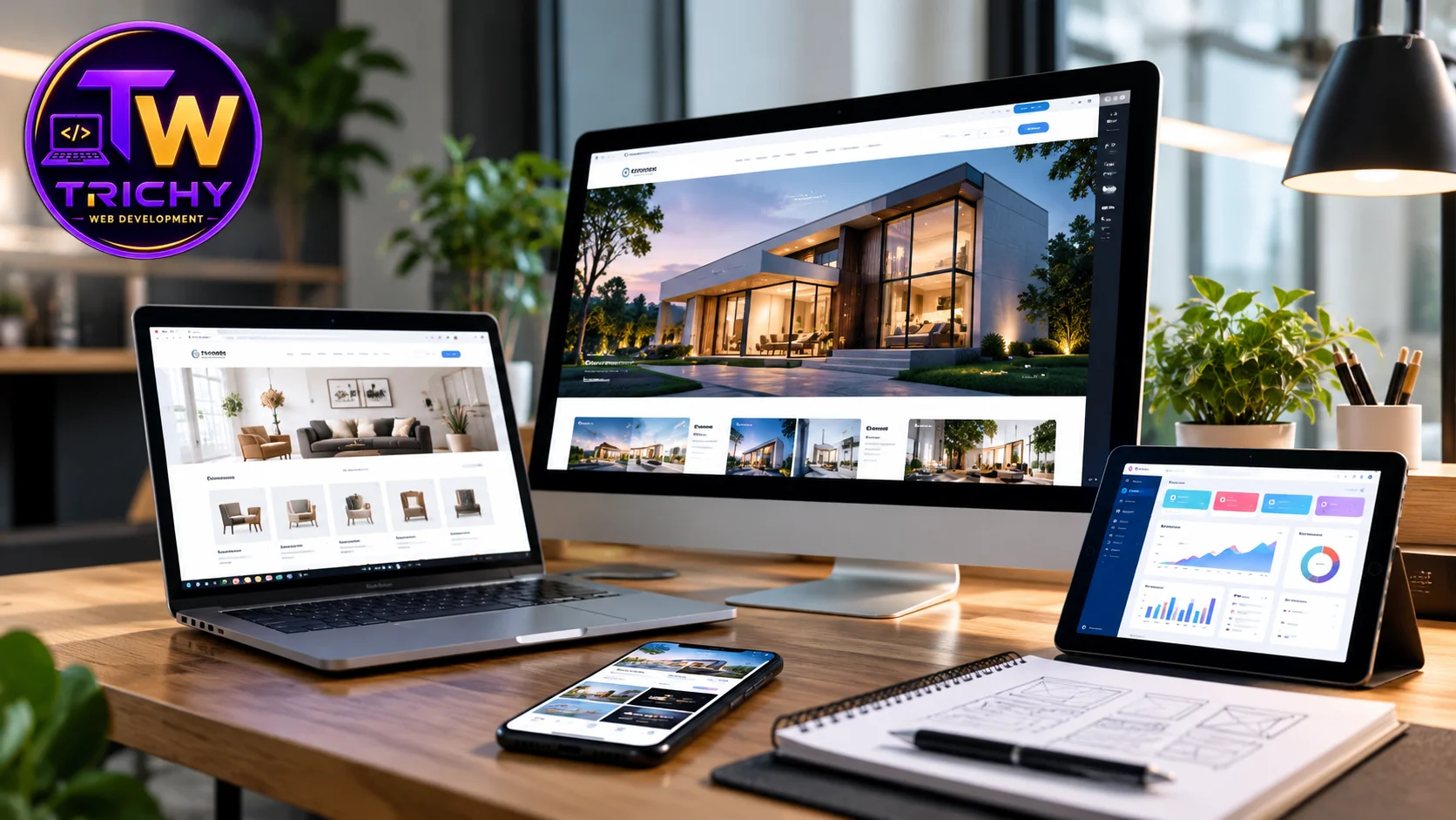 Trichy Web Development responsive website portfolio showcase