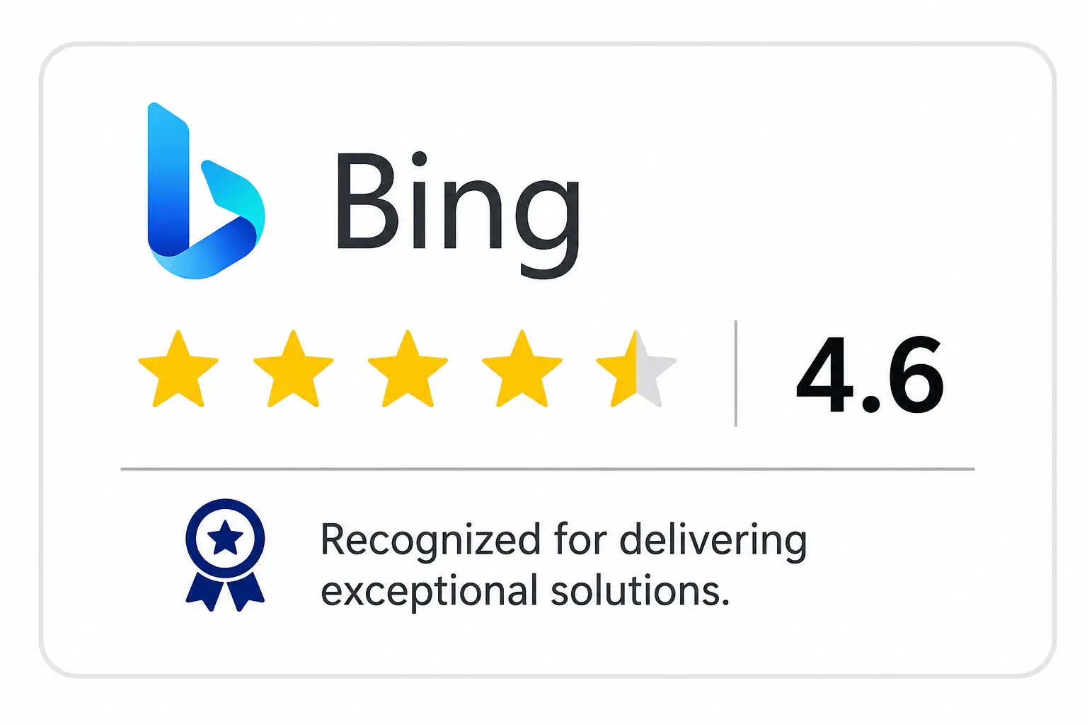 Bing Rating