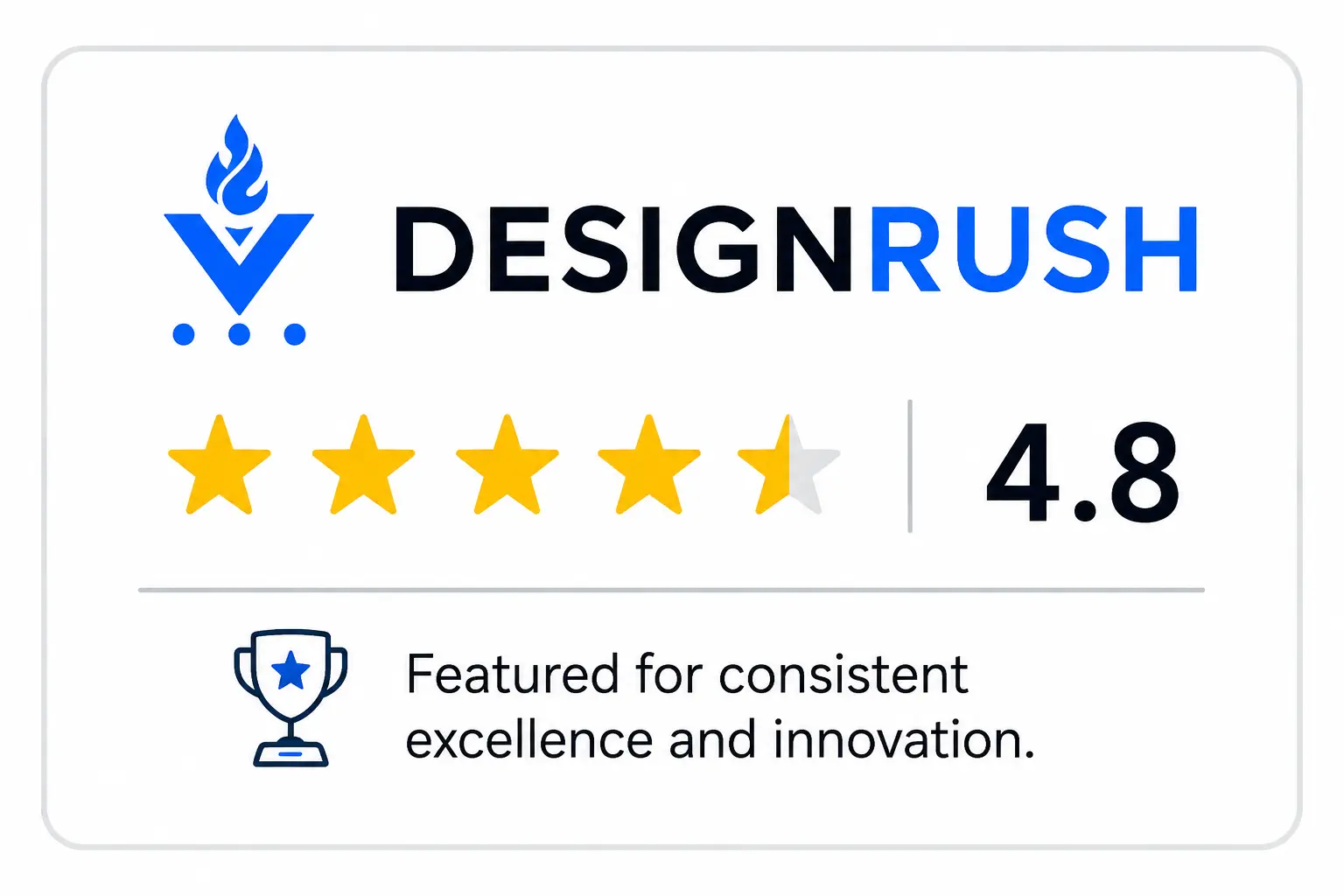 DesignRush Rating