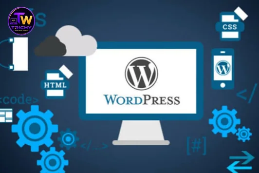 Responsive business website layout for mobile and desktop