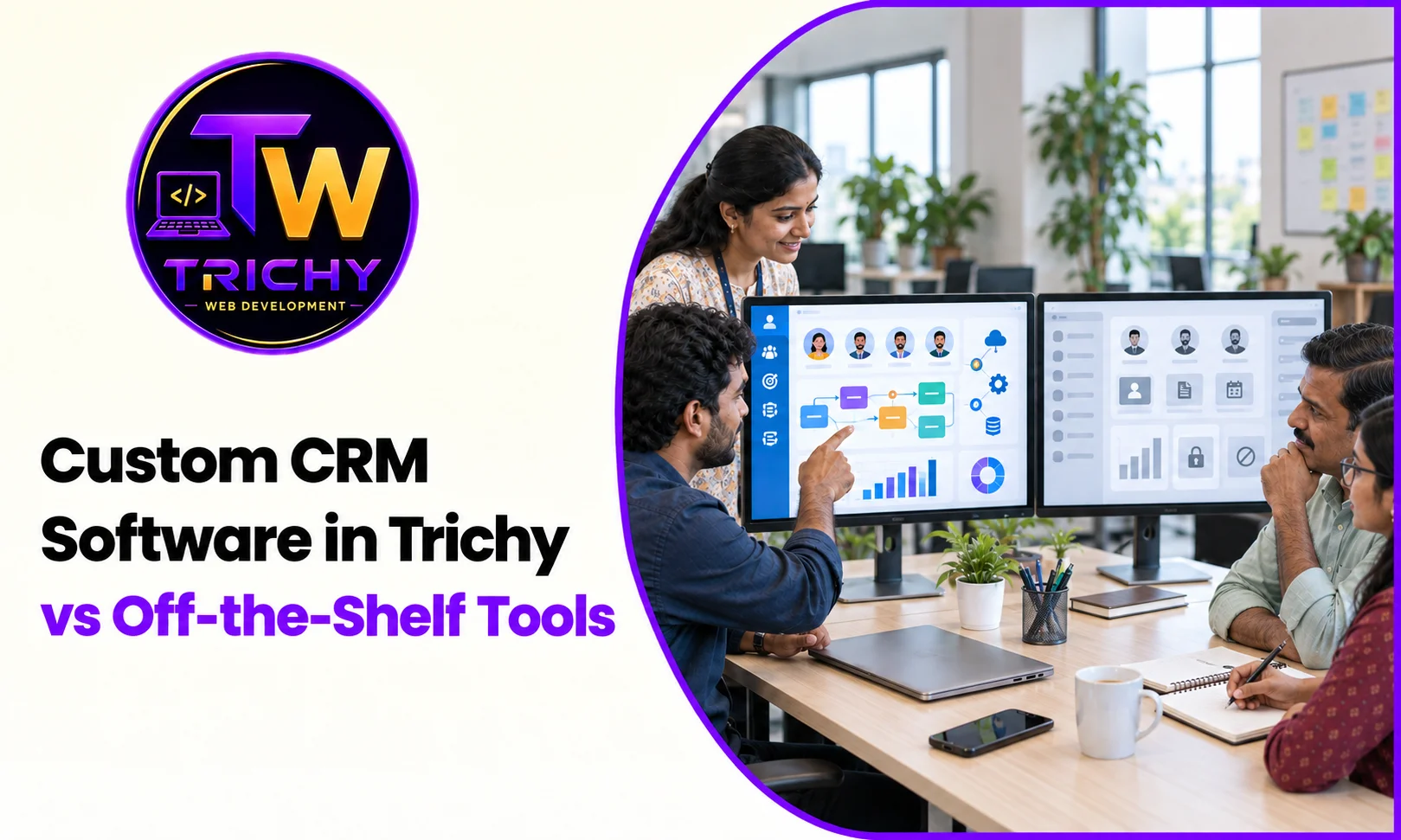 Custom CRM Software in Trichy vs Off-the-Shelf Tools