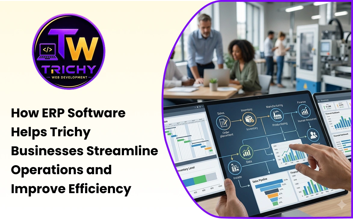 ERP benefits for businesses in Trichy