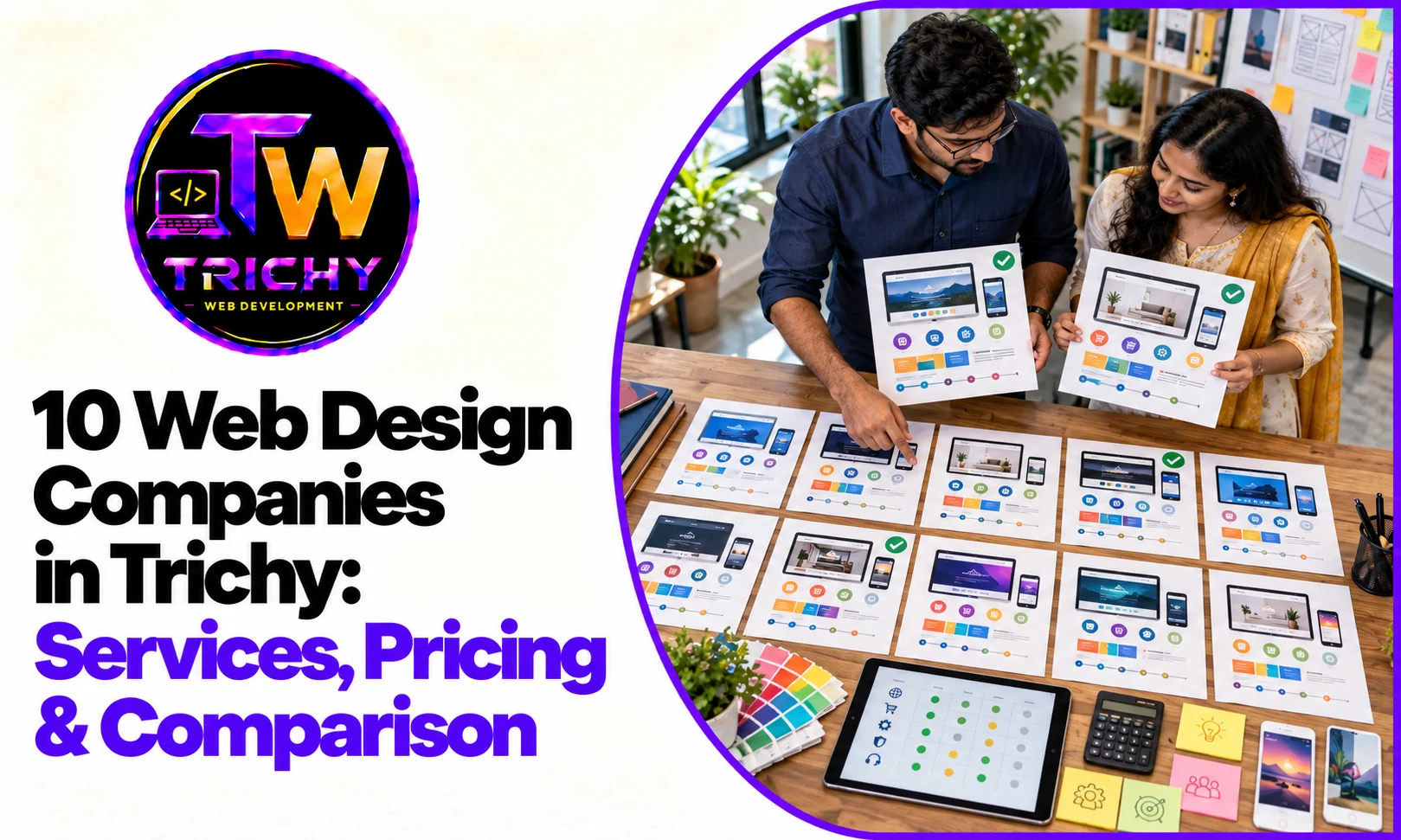 10 Web Design Companies in Trichy: Services, Pricing & Comparison